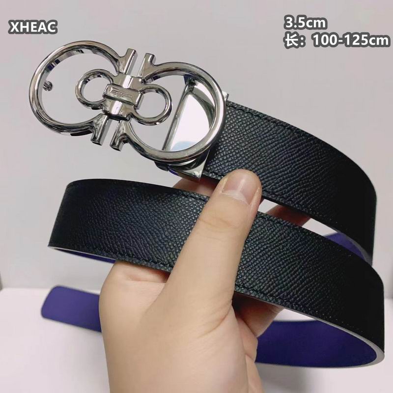 Ferragamo belt 35mmX100-125cm 8L159